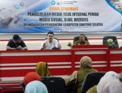 Pemkab Lamsel Gelar Brainstorming Pengelolaan Media di Lingkup Perangkat Daerah