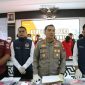 Polres Banjarnegara menggelar konferensi pers pengungkapan kasus narkoba 