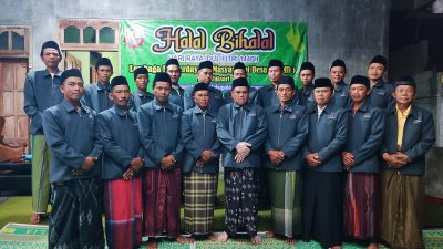 Pemdes Bersama LPMD Tuksari Adakan Halal Bihalal