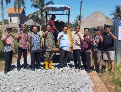 Realisasikan DD 2025, Pemdes Serdang Melaksanakan Pembangunan jalan Sepanjang 1 Km di Dusun 1 A