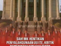 MK Putuskan Pasal Pencemaran Nama Baik dalam UU ITE Tidak Berlaku untuk Lembaga atau Kelompok Tertentu