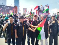 DAAL Hadir di Ribuan Massa Bela Palestina, Seruan Kemanusiaan Menggema dari Lampung