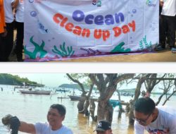 Peduli Lingkungan Hidup, PT ASDP Bakauheni Gelar Ocean Clean Up Day di Pantai Mangrove