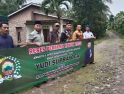 30 Tahun Tak Tersentuh Pembangunan Jalan, Yudi Suprayoga Anggota DPRD Lamsel: Kita Akan Perjuangkan