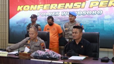 Polsek Sapuran dan Resmob Polres Wonosobo Bekuk Pelaku Penembakan Anak Bawah Umur