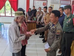 Pemerintahan Pekon Sinar Jaya Salurkan BLT-DD Tahap Pertama Kepada 27 KPM