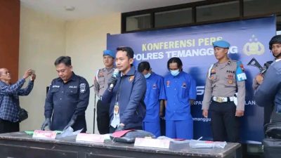 Gasak Barang Milik Tetangga, Warga Desa Tlahab Temanggung Dibekuk Polisi