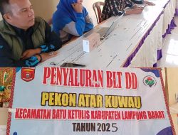 Pemerintah Pekon Atar Kuwau Realisasikan BLT-DD Tahap Satu 2025