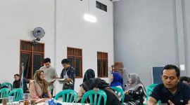 Fasilitasi dan mediasi panitia P3D Karangdadap dan peserta yang difasilitasi Dinsospermasdes Banyumas di Aula Balai Desa Karangdadap, Kecamatan Kalibagor, Banyumas 
