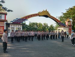 Tingkatkan Pengamanan, Polres Lampung Selatan Pastikan Aksi Buruh Berlangsung Damai