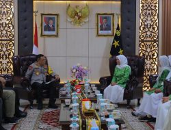 Kapolda Lampung Terima Audiensi PW Fatayat NU Provinsi Lampung, Bahas Sinergi Perempuan dan Keamanan