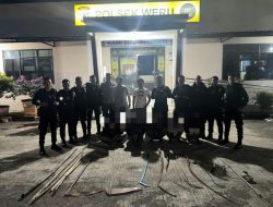 Tim Patroli Rainmas Macan Kumbang 852 Polresta Cirebon Gagalkan Tawuran dan Tangkap Orang Diduga Konsumsi OKT
