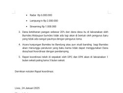 Peratin di Lampung Barat merasa keberatan dengan surat edaran ketua DPC Abdesi Kabupaten Lampung Barat.