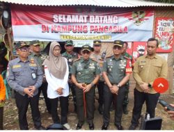 Dandim 0614/Kota Cirebon Dampingi Danrem 063 Tinjau Kampung Pancasila