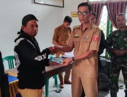 Pemerintah Pekon Capang Tiga Salurkan BLT-DD Tahap I Tahun 2025 kepada 16KPM