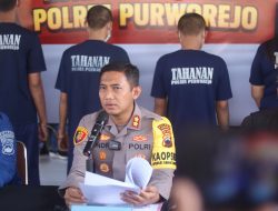 Empat Pelaku Koperasi Simpan Pinjam Abal-abal Lakukan Kekerasan Diringkus Polres Purworejo