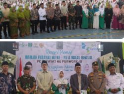 Pengajian Akbar PC Fatayat NU Kabupaten Purworejo Peringati Harlah ke 75