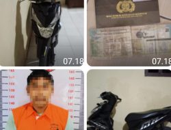 Sikat Sepeda Motor, Pelaku Bermodus Bantu Korban Yang Kehabisan Bensin
