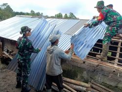 Angin Puting Beliung Rusak 18 Rumah di Wonosobo