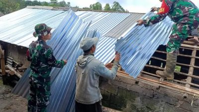 Angin Puting Beliung Rusak 18 Rumah di Wonosobo