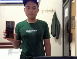 Casis Polri Asal Lampung Ini Tunjukkan Kejujuran Kembalikan HP Yang Ditemukan