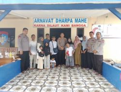 Keluarga Korban Tenggelam Ucapkan Terimakasih Kepada Sat Polairud Polres Lamsel