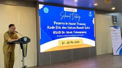 RSUD Dr.Iskak Tulungagung Gelar In House Training Kode Etik dan Hukum Rumah Sakit