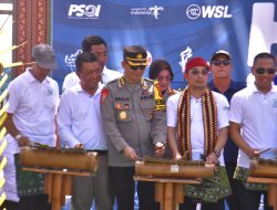 World Surfing League (WSL) Krui Pro 2025 Resmi Di Buka, Polda Lampung Siap Mengamankan