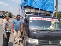 Polda Lampung Catat Pelanggar Sebanyak 693 Kendaraan Over Loading dan Over Dimension
