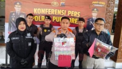 Polres Purworejo Bekuk Pengedar Upal, Total Rp11 Juta Diedarkan