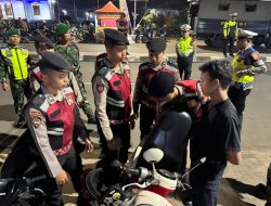 Patroli Gabungan Skala Besar Dalam Rangka Cipkon Sitkamtibmas Kondusif