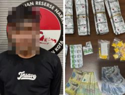 Pemuda Ini Ditangkap Bersama Ratusan Obat Keras, Baca selengkapnya,,!!!