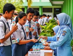 Sekolah Jadi Lahan Dagang,,,?? Diduga Ada Penjualan Susu Hilo Ilegal Yang Langgar Aturan