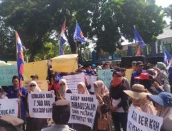 Buntut Tidak Tegasnya Pemerintah kabupaten, Sudah Dua Kali Masyarakat Gebrak Kantor Bupati Lamsel