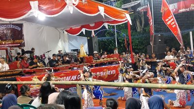 Peringatan HUT RI dan Tasyakuran Merti Dusun Sumber Agung Dihadiri Anggota DPRD