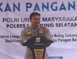 Polres Lamsel Gelar Gerakan Pangan Murah, Cegah Monopoli dan Jaga Ketahanan Pangan