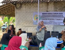 Yuti Rama Yanti, Ketua Komisi III DPRD Dari Fraksi Partai Gerindra, Menggelar Kegiatan Reses