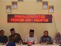 Pemerintah Pekon Semarang Jaya Kecamatan Air Hitam Realisasikan BLT DD Tahap 2