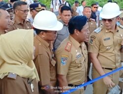 Akhirnya Masyarakat Bisa Menikmati’ Jalan Bagus di Depan Tugu Patung Raden Intan