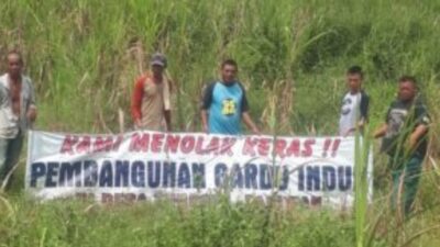 Warga Tunggul Pandean Jepara Tolak Pembangunan Gardu Induk PLN