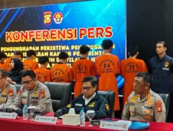 Polda Sumsel Bongkar Para Pelaku Kerusuhan, 25 Orang Ditetapkan Tersangka