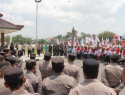 Polres Blitar Sambut Aksi Damai Aksi Unjuk Rasa Peringati Hari Tani Nasional 2025