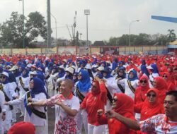 Ribuan Orang Ikuti Senam Sehat Bersama Kormi Banyumas