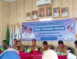 Pemkab Lamsel diDesa Tanjung Heran Mengelar MusrenbangDes Tahun Anggaran 2026.