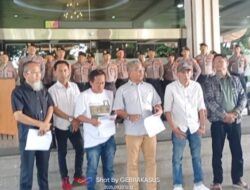 Puluhan Organisasi Gelar Aksi Solidaritas di Gedung Pemprov Lampung, Sampaikan Aspirasi untuk Gubernur