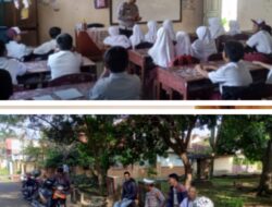 Polisi Humanis, Satlantas Polres Lamsel Sapa Pelajar hingga Tukang Ojek di Kalianda