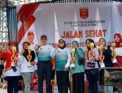 Pekon Rigis Jaya Juara 2 Lomba Tumpeng Menjelang HUT KE- 34 Kabupaten Lambar