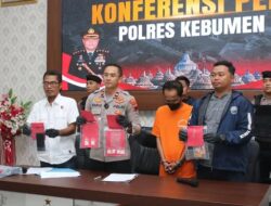 Kurir Sabu Lintas Kabupaten Diamankan Polres Kebumen, 29,4 Gram Jadi Barang Bukti