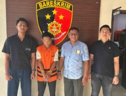 Curi Motor di Parkiran Supermarket, Pria di Natar Ditangkap Polisi Poto: Tersangka kasus