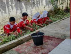 SD Negeri 1 Purajaya Gelar Kerja Bakti Siap Mengikuti Lomba UKS Tingkat Provinsi